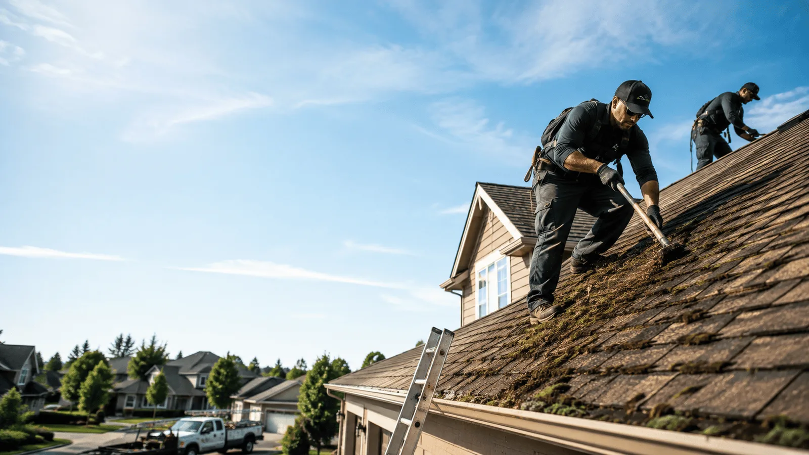 Roof Moss Removal in Glen Fork, WV near me
